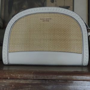 Kate Spade Reiley Straw Dome Crossbody